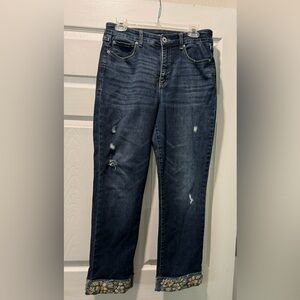 INC women's straight leg jeans